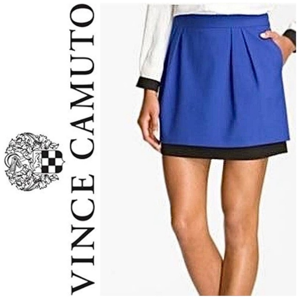 Vince Camuto Royal Blue Mini Skirt